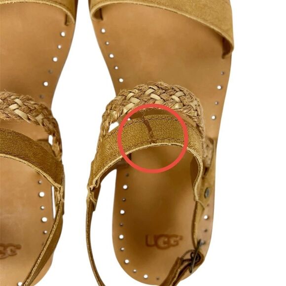 UGG Elin Flat Sandals 10 - Picture 4 of 6